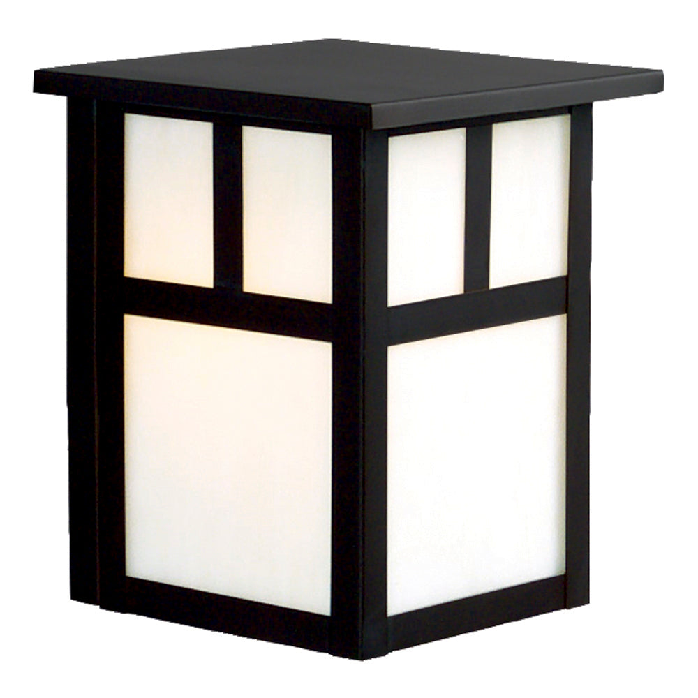 One Light Outdoor Wall Fixture in Black - available from The Lighting Shoppe, trusted by Canadian homeowners