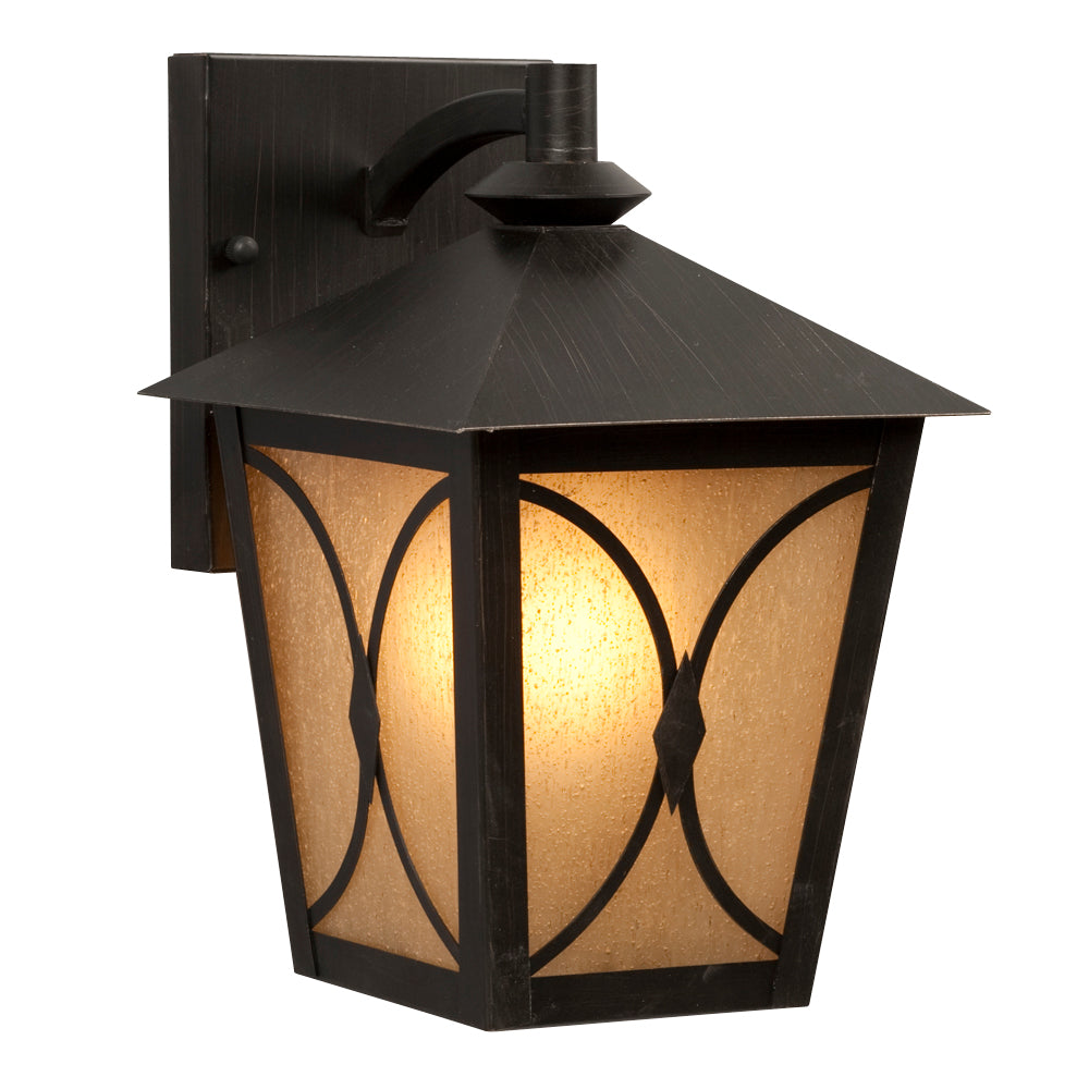 Outdoor Lantern One Light Lantern in Oil Rubbed Bronze - available from The Lighting Shoppe, trusted by Canadian homeowners