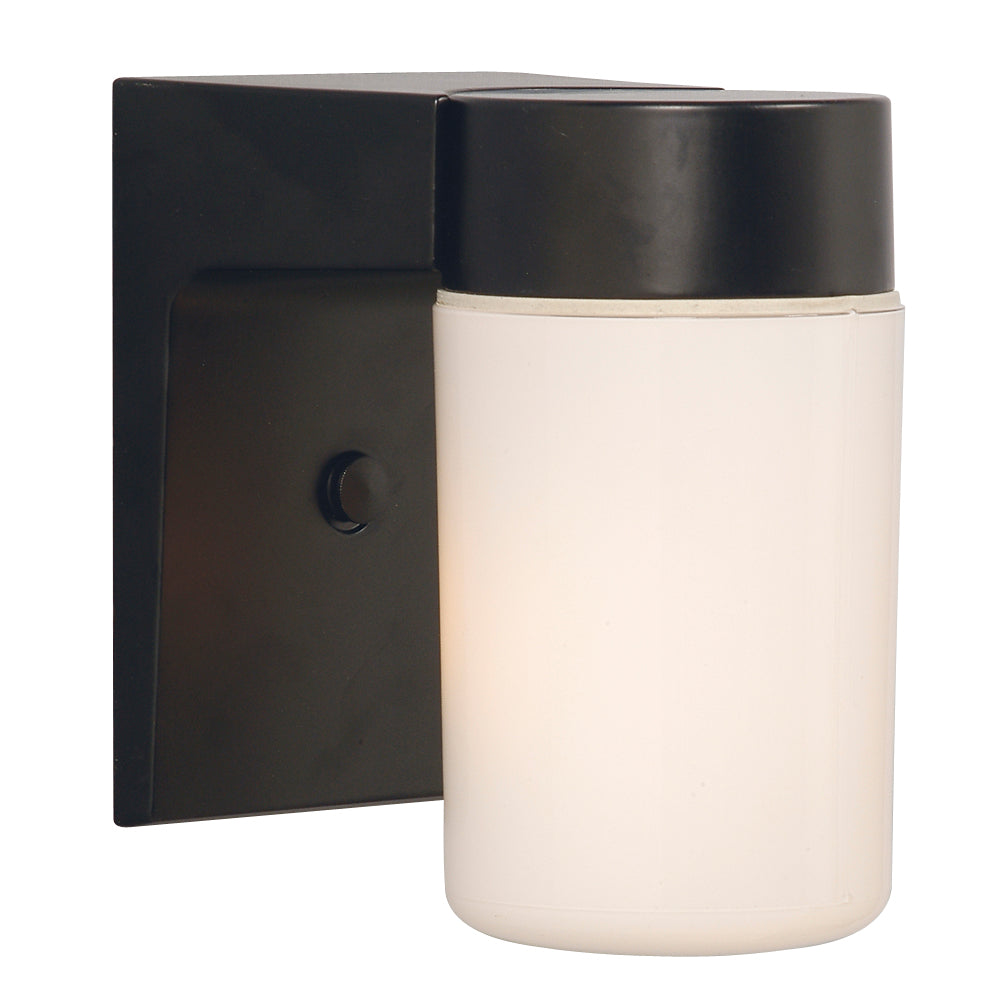 Outdoor Black One Light Outdoor Cast in Black - available from The Lighting Shoppe, trusted by Canadian homeowners
