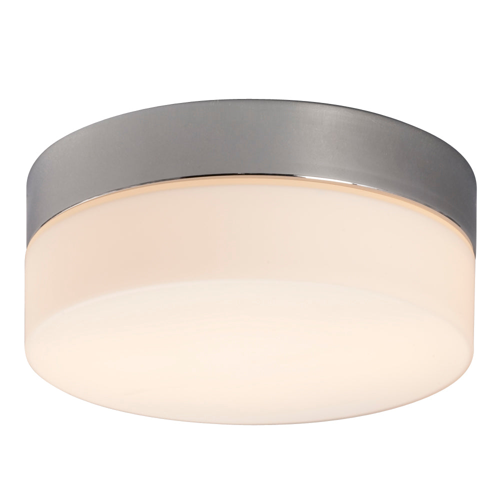Flush Mount Chrome Two Light Flush Mount in Chrome - available from The Lighting Shoppe, trusted by Canadian homeowners