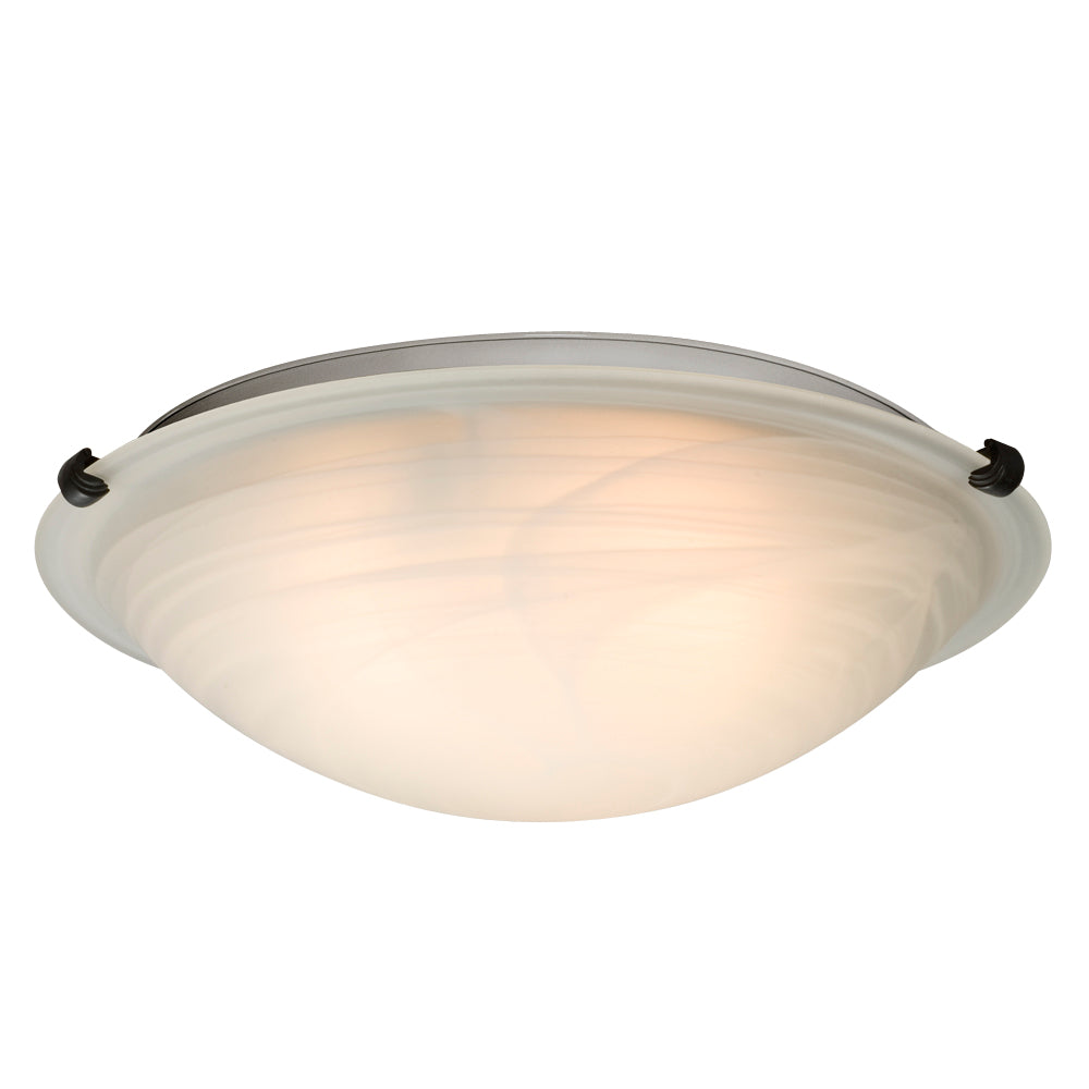 Ofelia Oil Rubbed Bronze Flush-Mount in Oil Rubbed Bronze - available from The Lighting Shoppe, trusted by Canadian homeowners