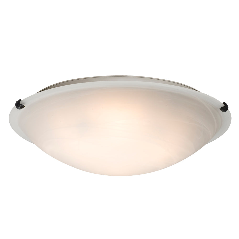 Ofelia Oil Rubbed Bronze Four Light Flush Mount in Oil Rubbed Bronze - available from The Lighting Shoppe, trusted by Canadian homeowners