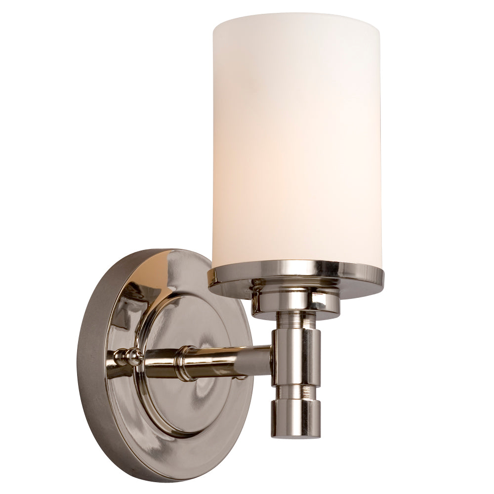 Brighton Chrome One Light Vanity Light in Chrome - available from The Lighting Shoppe, trusted by Canadian homeowners