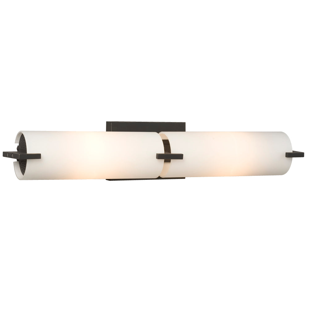 Kona Restoration Bronze Two Light Vanity Light in Painted Restoration Bronze - available from The Lighting Shoppe, trusted by Canadian homeowners