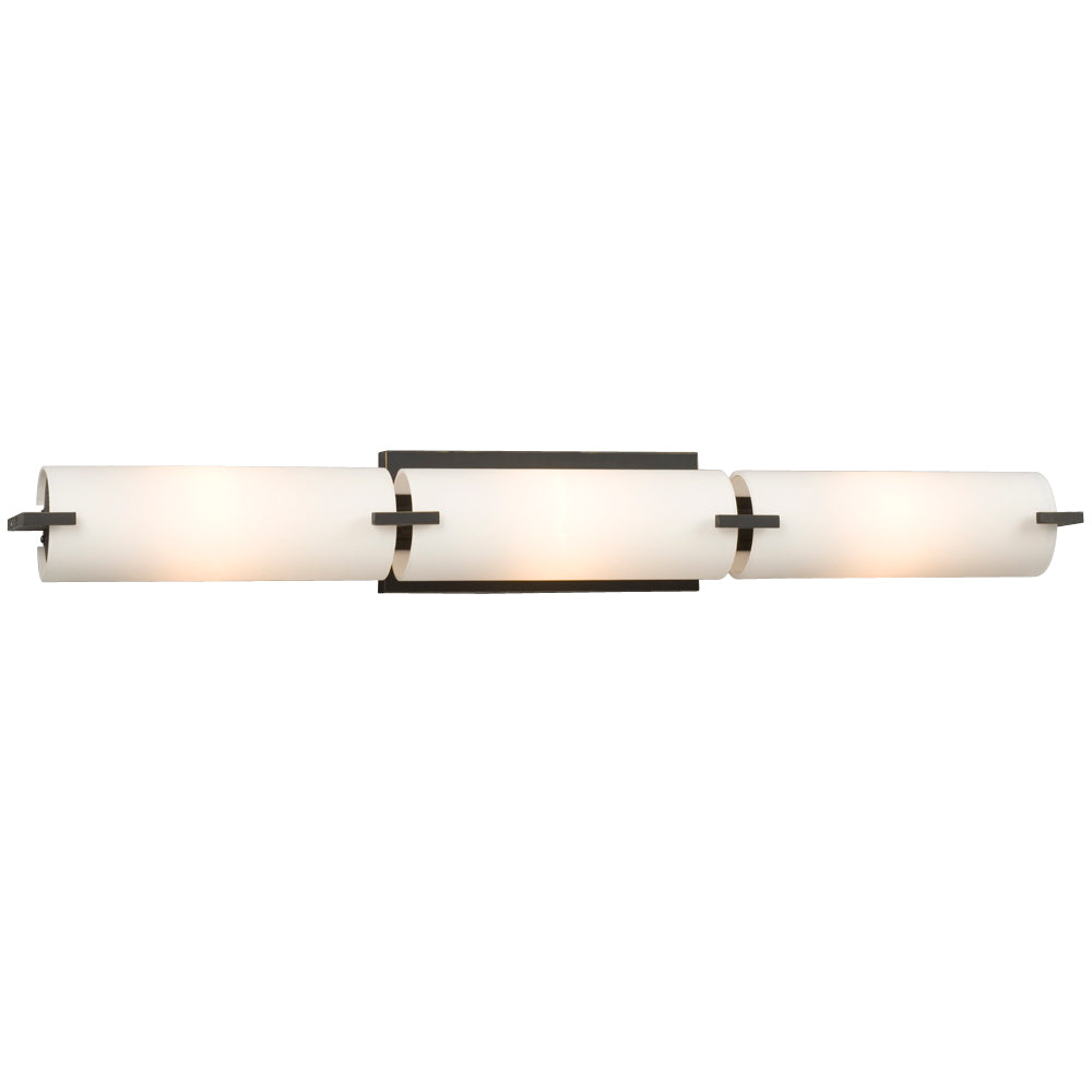 Kona Restoration Bronze Three Light Vanity Light in Painted Restoration Bronze - available from The Lighting Shoppe, trusted by Canadian homeowners