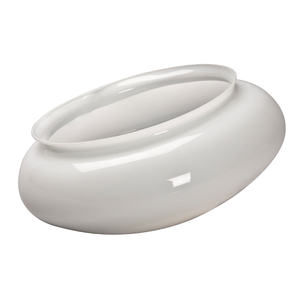 Bulk Holder & Glass Pack Glass in White - available from The Lighting Shoppe, trusted by Canadian homeowners