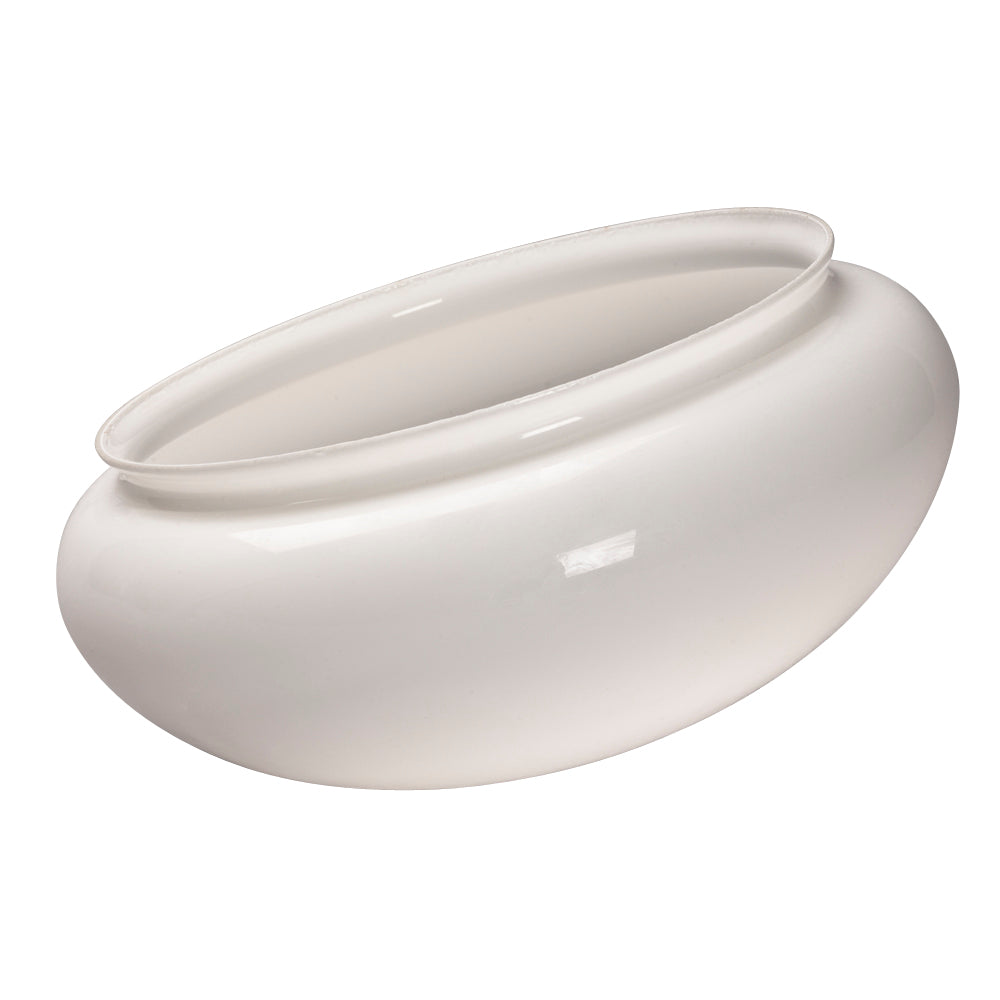 Bulk Holder & Glass Pack Glass in White - available from The Lighting Shoppe, trusted by Canadian homeowners