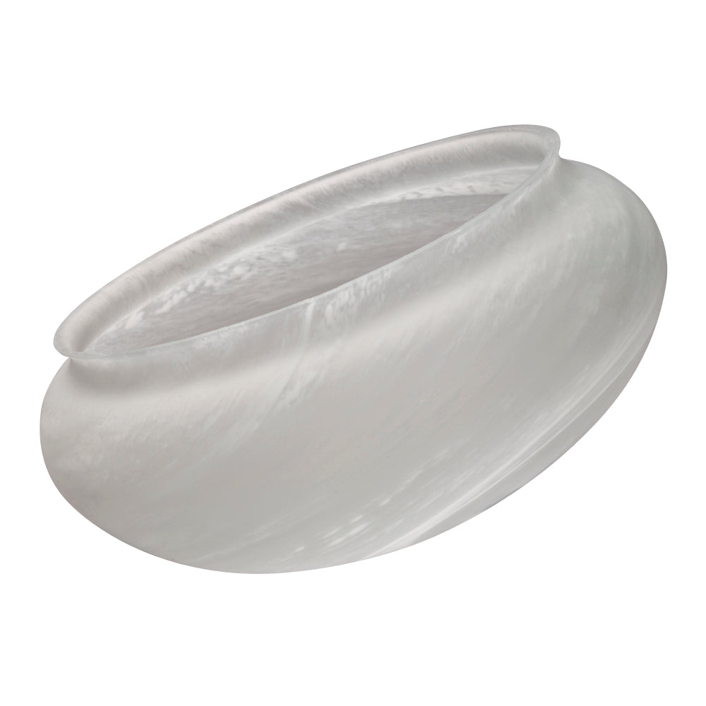 Bulk Holder & Glass Pack 10`` Marbled Mushroom Glass in Marbled - available from The Lighting Shoppe, trusted by Canadian homeowners