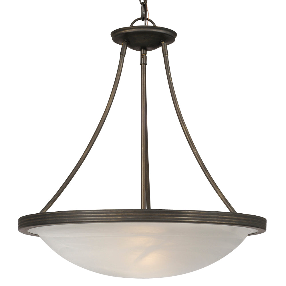Julian Oil Rubbed Bronze Three Light Pendant in Oil Rubbed Bronze - available from The Lighting Shoppe, trusted by Canadian homeowners