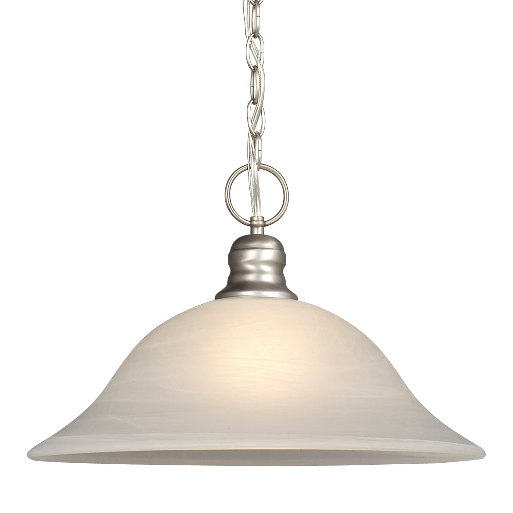 Pendant Pewter One Light Pendant in Pewter - available from The Lighting Shoppe, trusted by Canadian homeowners