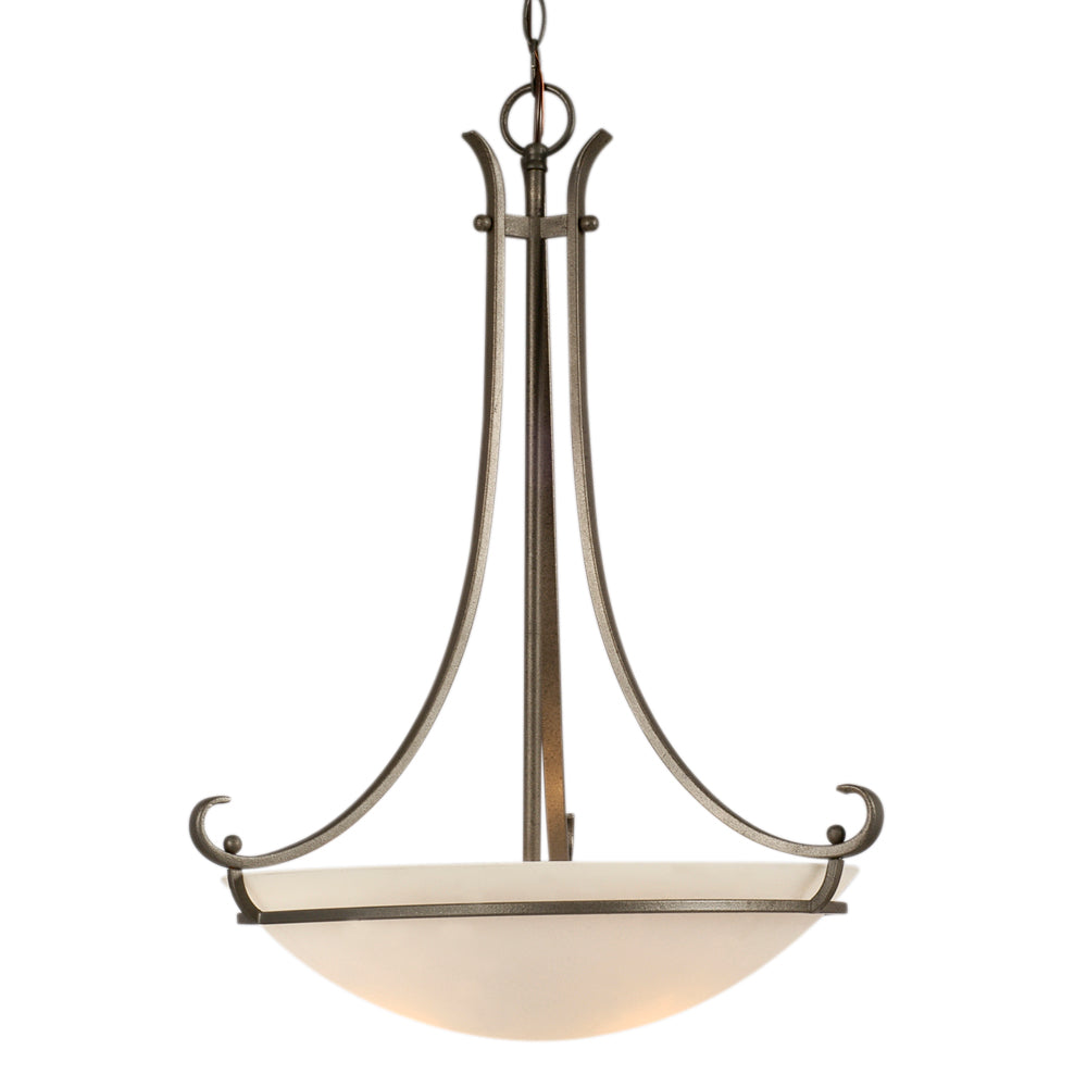 Phoenix Iron Three Light Pendant in Iron - available from The Lighting Shoppe, trusted by Canadian homeowners