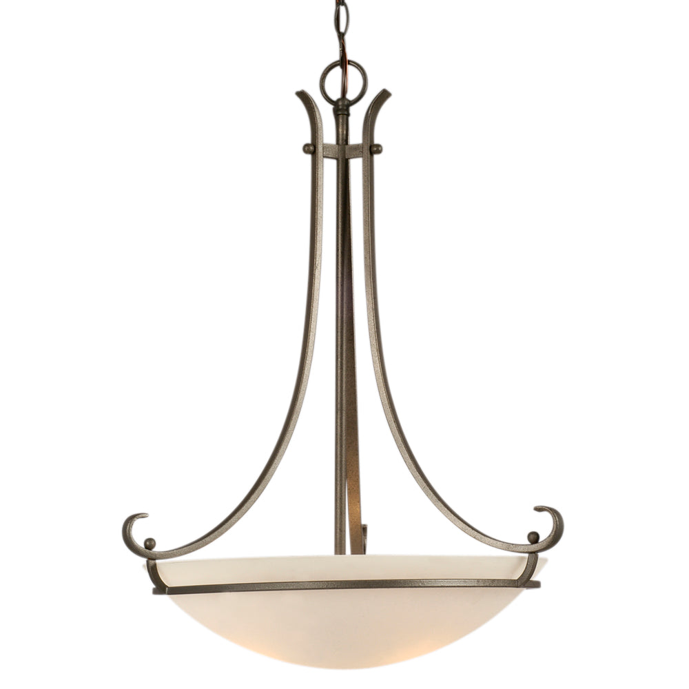 Phoenix Iron Three Light Pendant in Iron - available from The Lighting Shoppe, trusted by Canadian homeowners