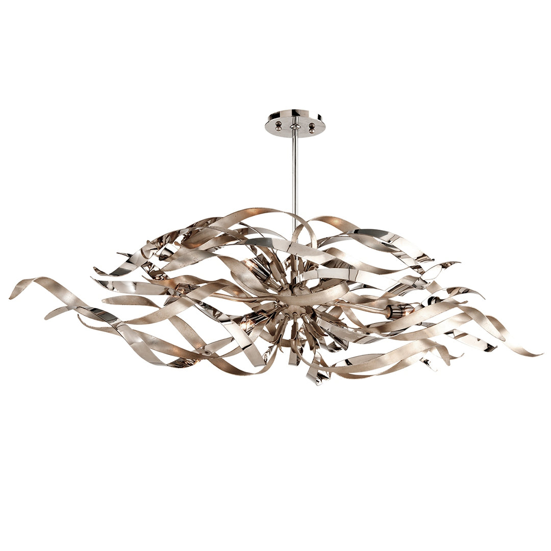 Corbett Lighting Canada - 154-56-SL/SS - LED Light Linear - Graffiti - Silver Leaf