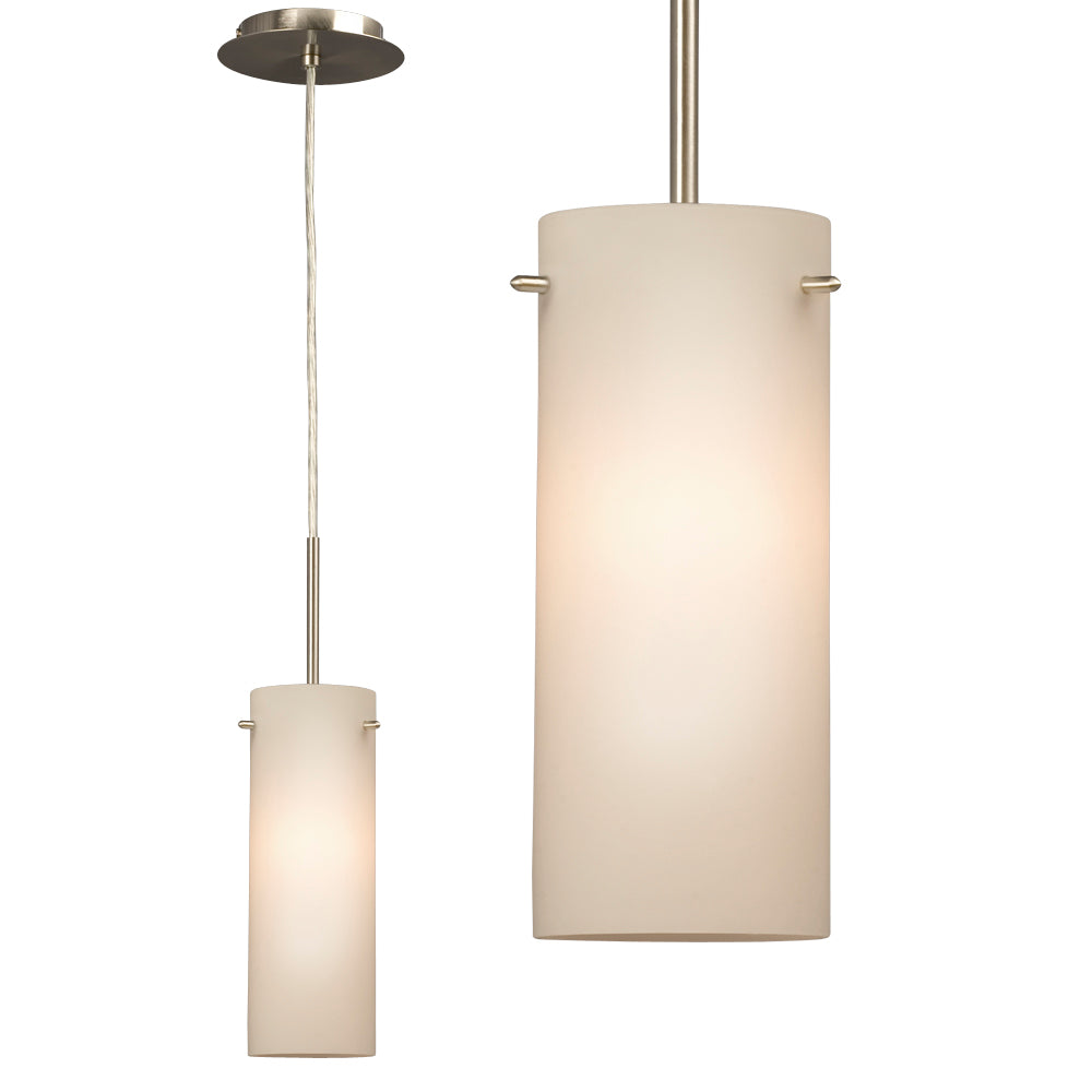 One Light Pendant in Brushed Nickel - available from The Lighting Shoppe, trusted by Canadian homeowners
