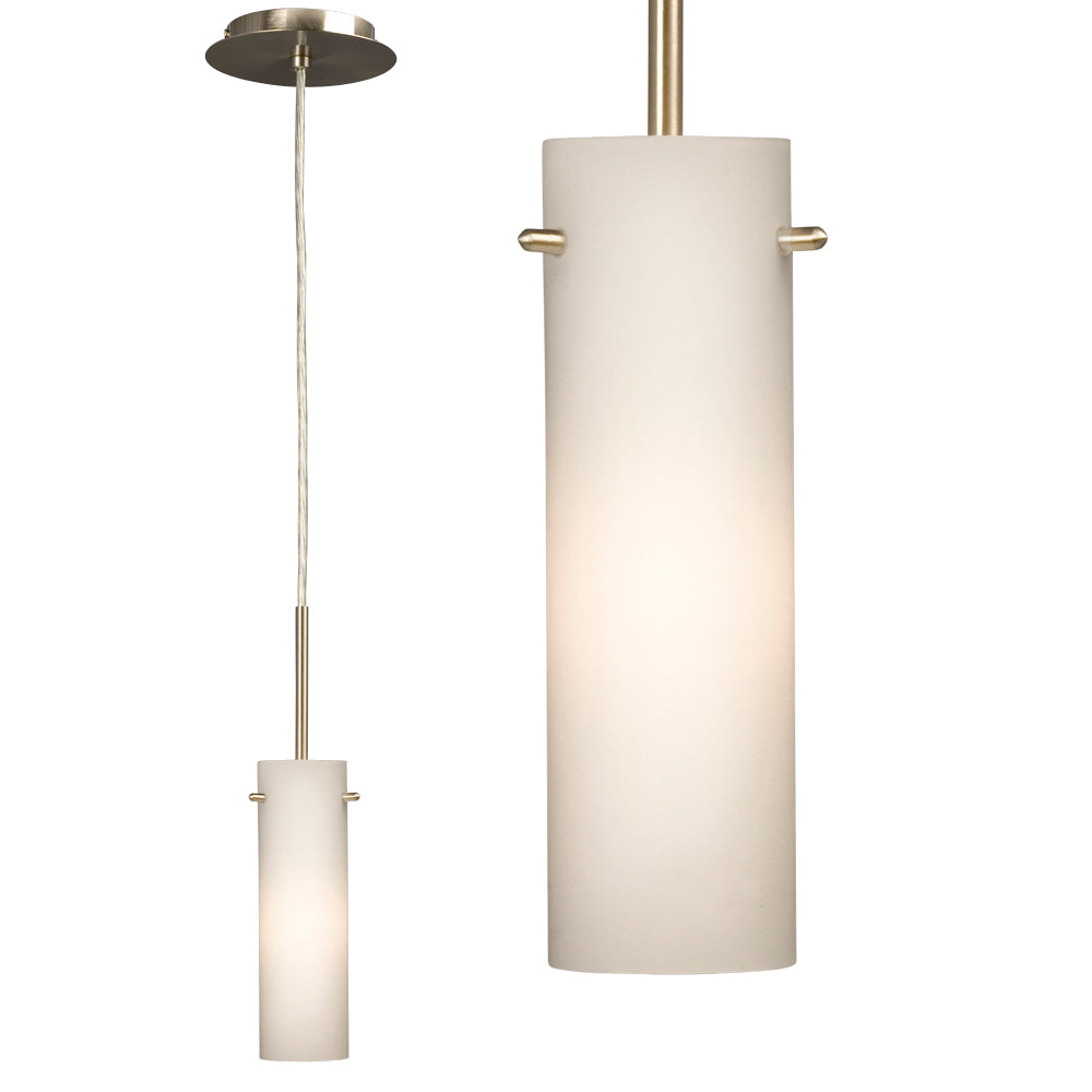 One Light Pendant in Brushed Nickel - available from The Lighting Shoppe, trusted by Canadian homeowners