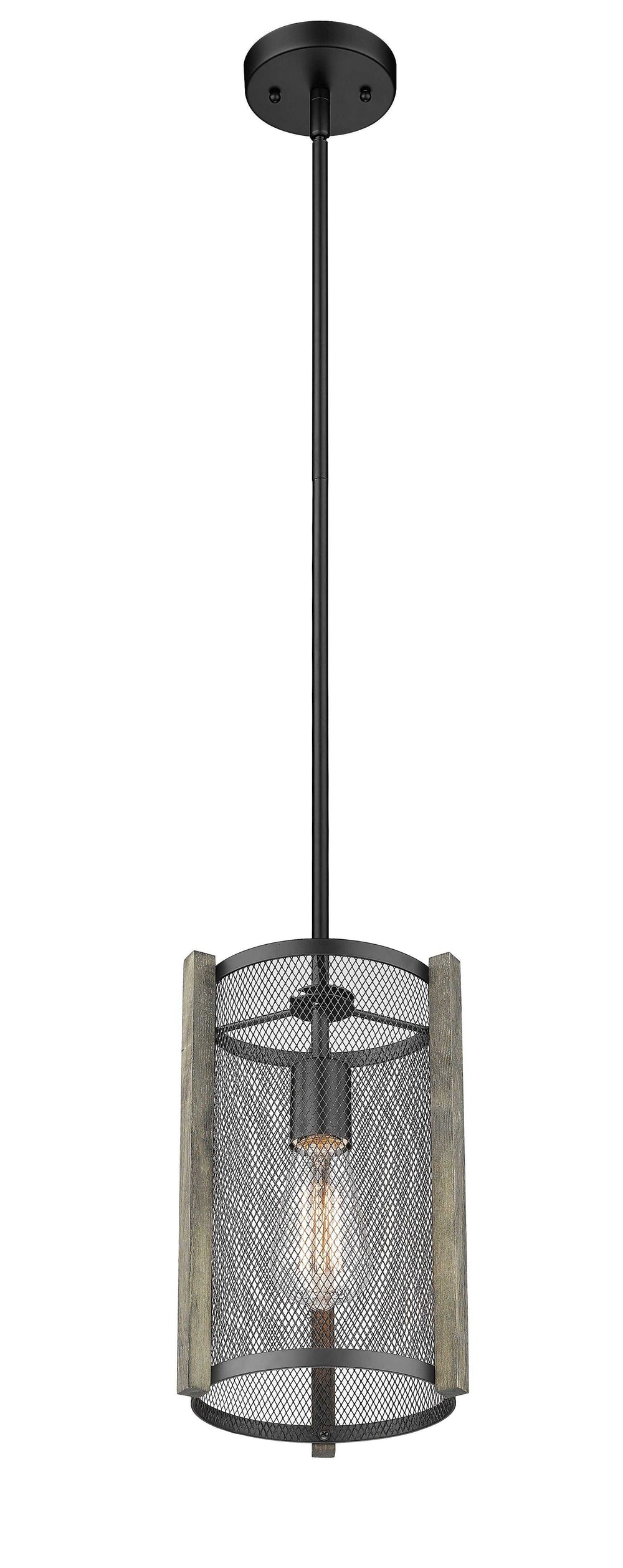 Forge & Fern One Light Multi-Finish Mini-Pendant Mirage Lighting Group