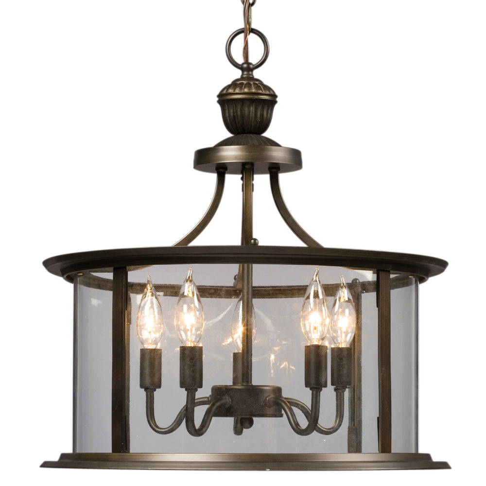 Huntington Oil Rubbed Bronze Five Light Pendant in Oil Rubbed Bronze - available from The Lighting Shoppe, trusted by Canadian homeowners