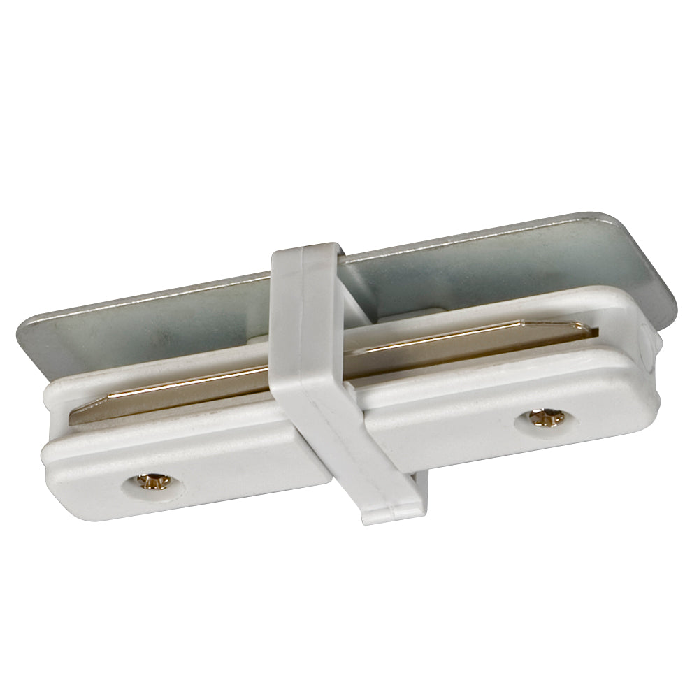 Track Lighting Mini Joiner in White - available from The Lighting Shoppe, trusted by Canadian homeowners