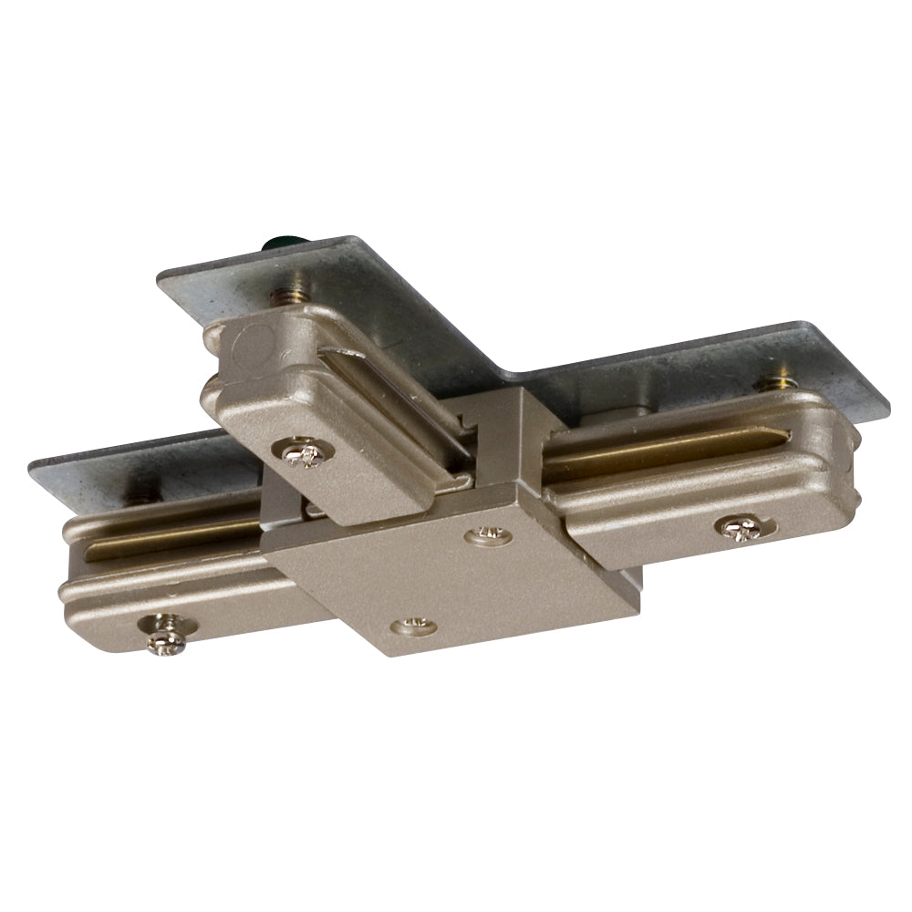 Track Lighting T-Connector in Pewter - available from The Lighting Shoppe, trusted by Canadian homeowners