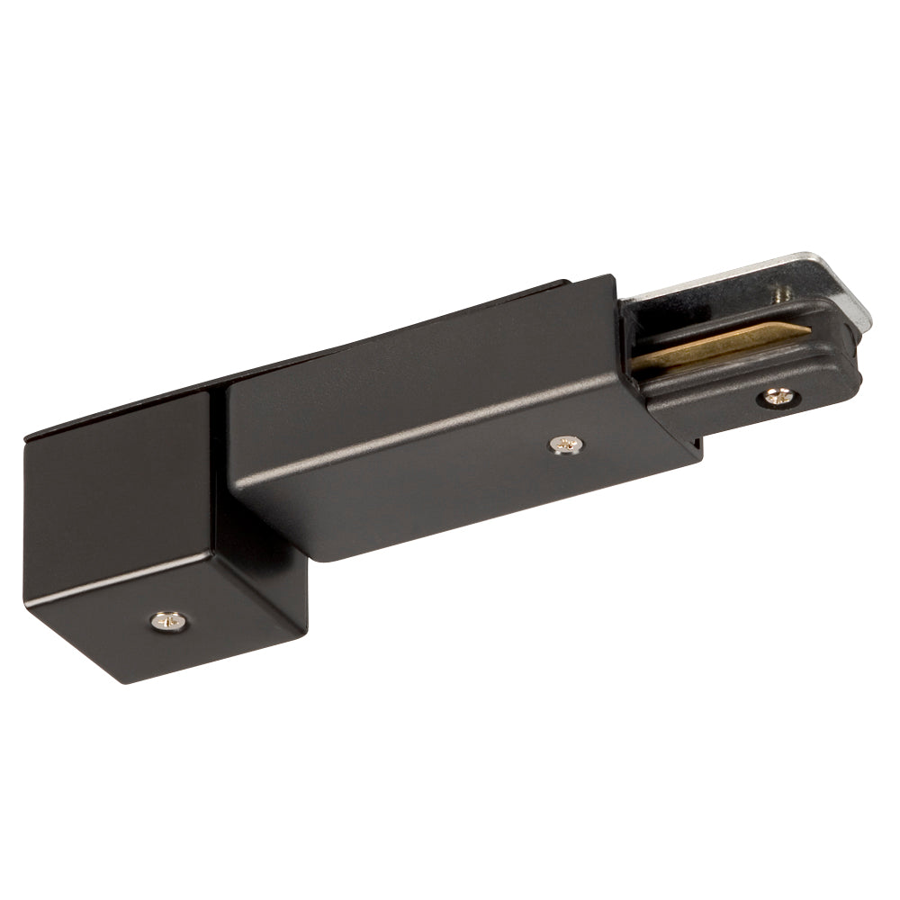 Track Lighting Live-end Conduit Connector in Black - available from The Lighting Shoppe, trusted by Canadian homeowners