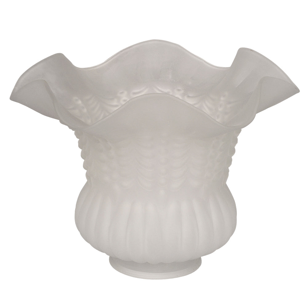 Bulk Holder & Glass Pack Small Frosted Tulip Glass in Frosted Tulip - available from The Lighting Shoppe, trusted by Canadian homeowners
