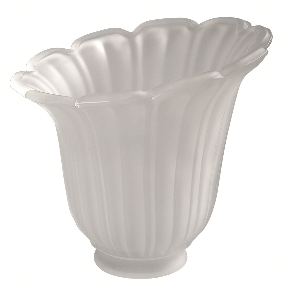 Bulk Holder & Glass Pack Frosted Tulip Glass in Frosted - available from The Lighting Shoppe, trusted by Canadian homeowners