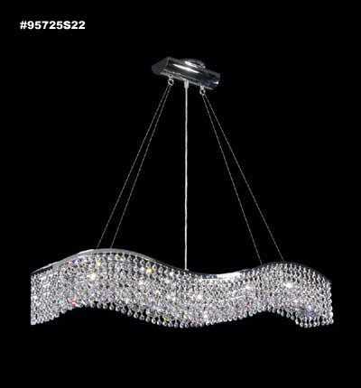 Fashionable Broadway Five Light Chandelier in Silver James R. Moder Canada