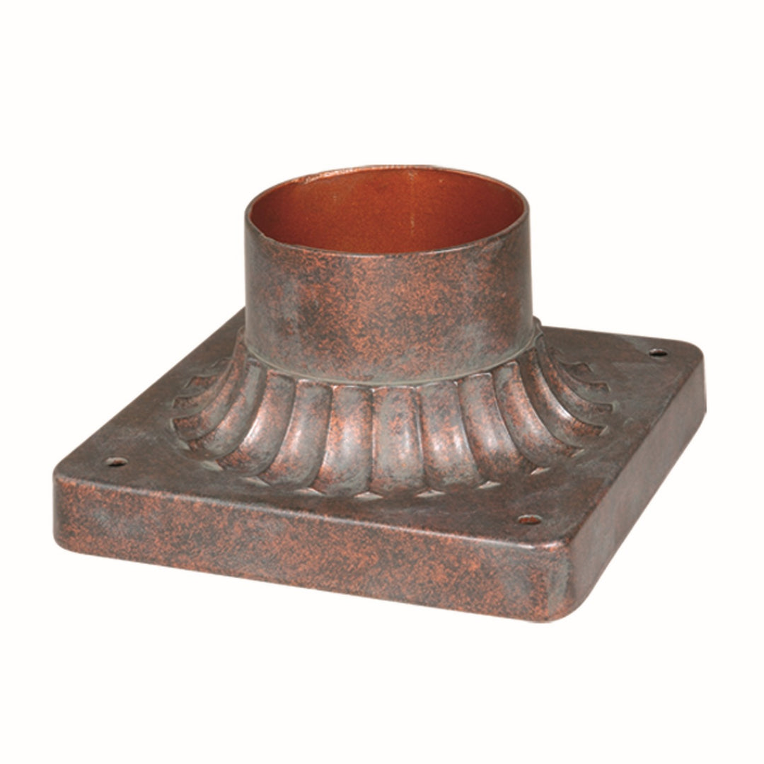 Vaxcel - T0038 - Pier Mount Adapter - Post Mount - Royal Bronze
