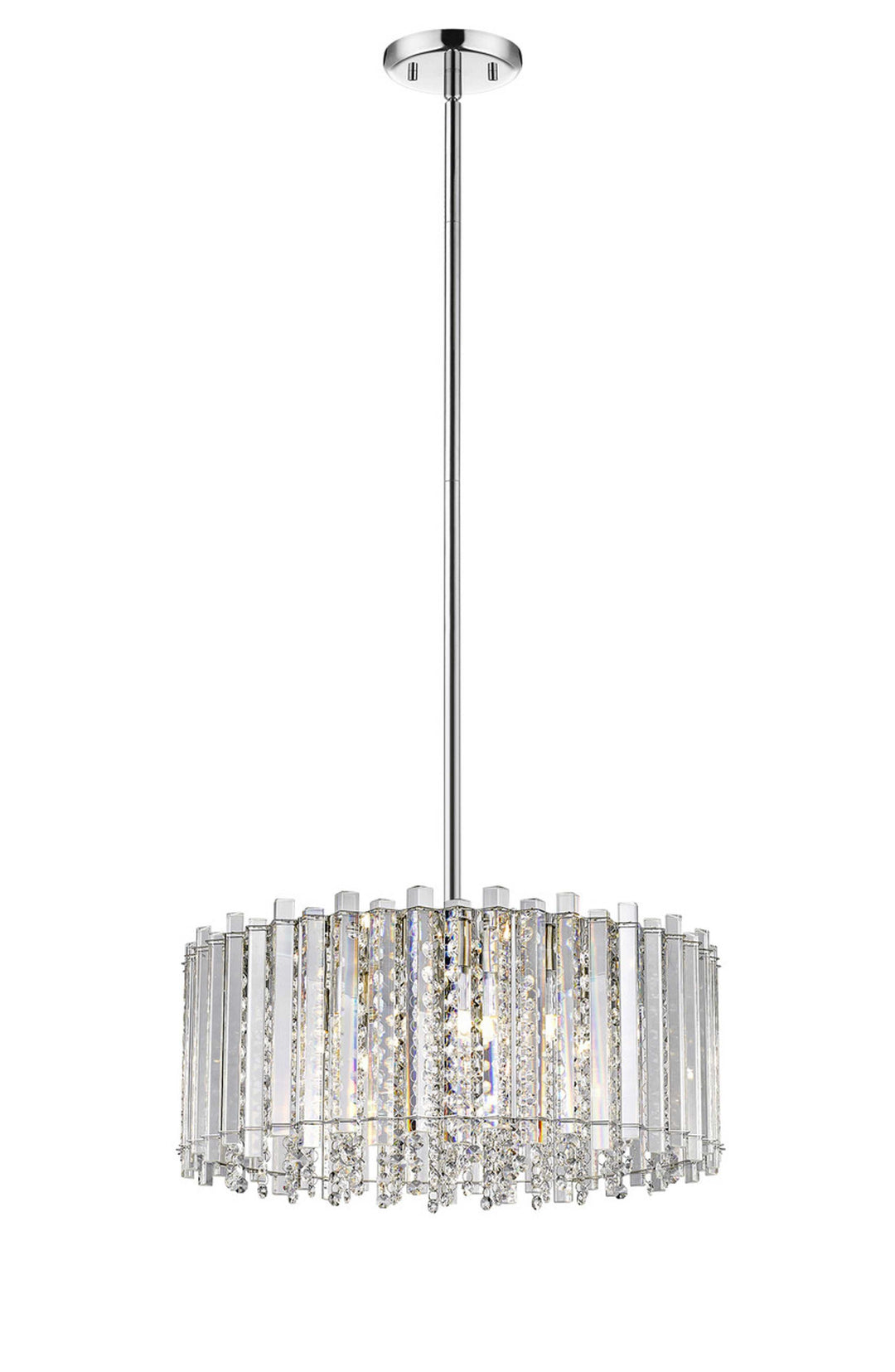 Hurley 6-Light Crystal Pendant Modition Lighting