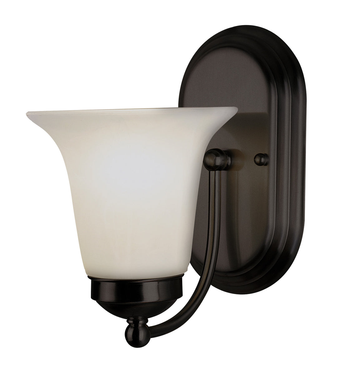 Rusty One Light Wall Sconce in Rubbed Oil Bronze - available from The Lighting Shoppe, trusted by Canadian homeowners