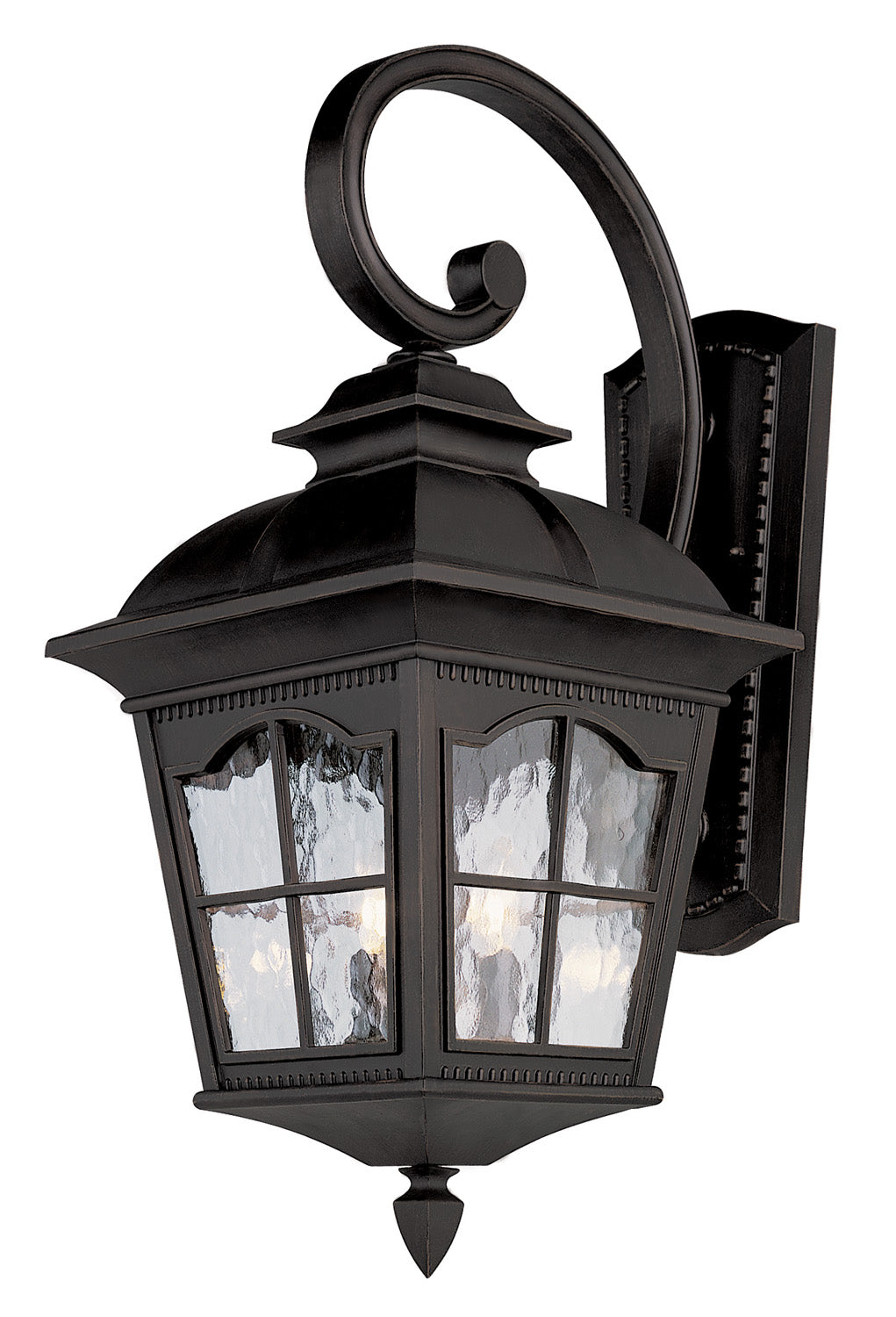 Briarwood Three Light Wall Lantern in Black - available from The Lighting Shoppe, trusted by Canadian homeowners