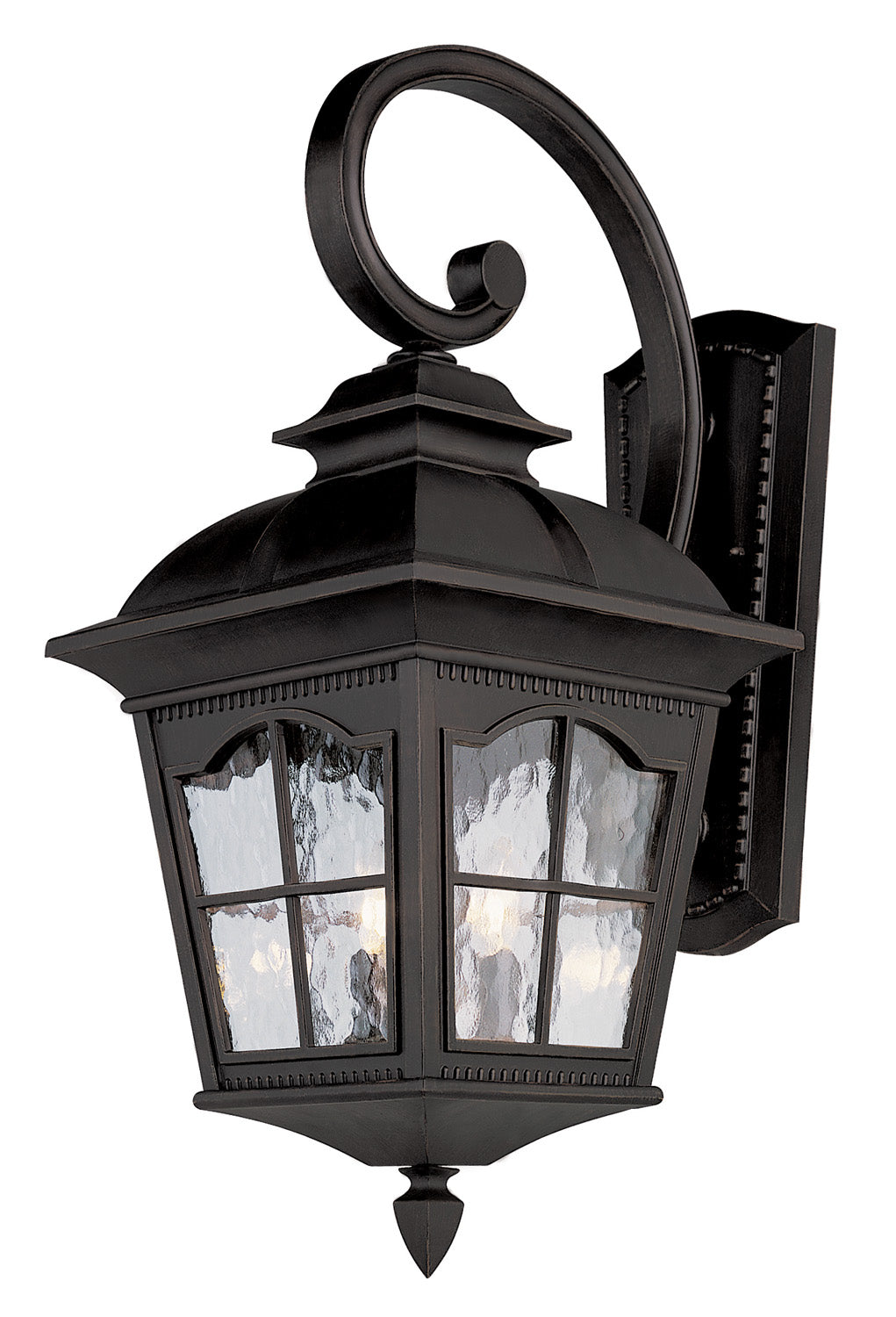 Briarwood Two Light Wall Lantern in Black - available from The Lighting Shoppe, trusted by Canadian homeowners