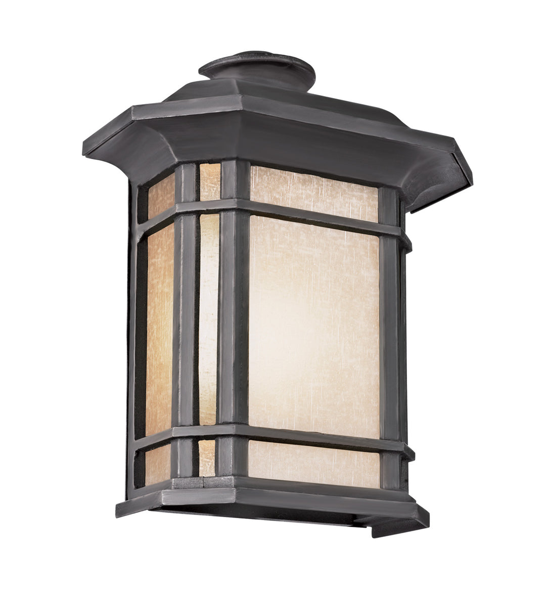 San Miguel Two Light Pocket Lantern in Black - available from The Lighting Shoppe, trusted by Canadian homeowners
