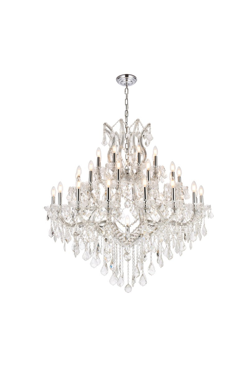 Maria Theresa 37 Light Chandelier in Chrome - available from The Lighting Shoppe, trusted by Canadian homeowners