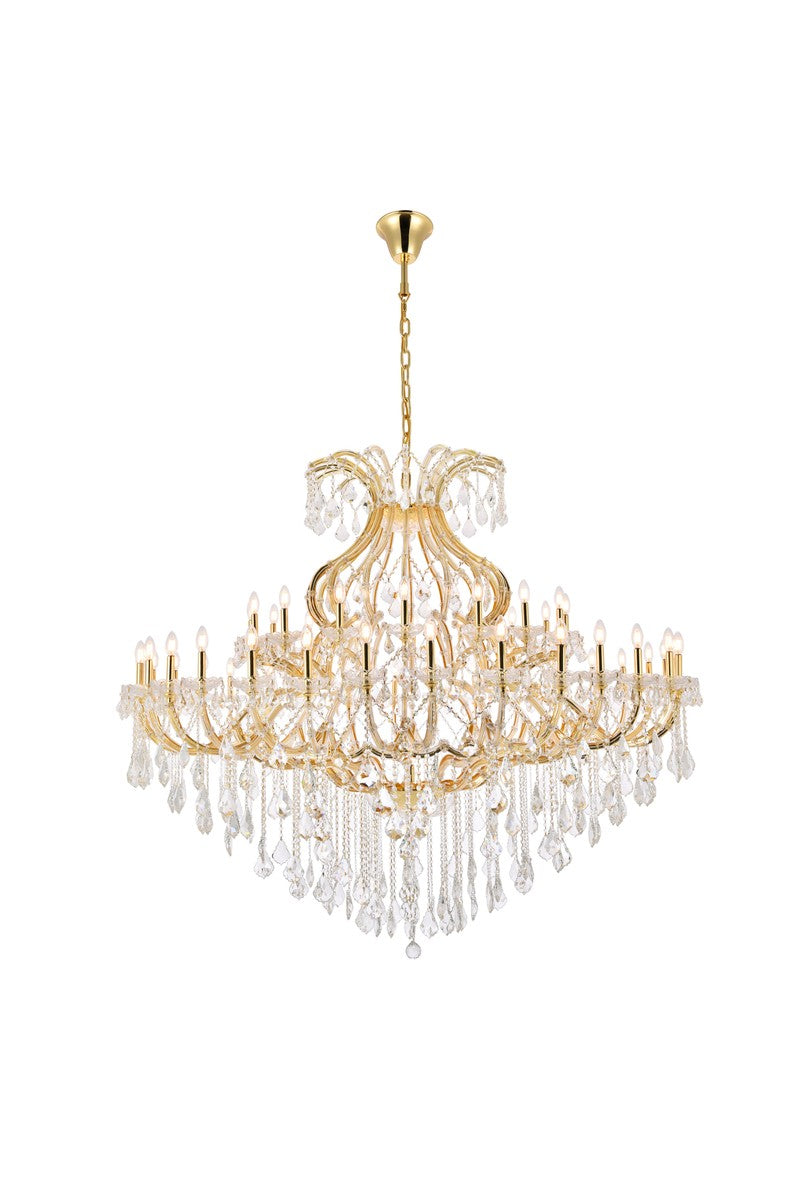 Maria Theresa 49 Light Chandelier in Gold - available from The Lighting Shoppe, trusted by Canadian homeowners