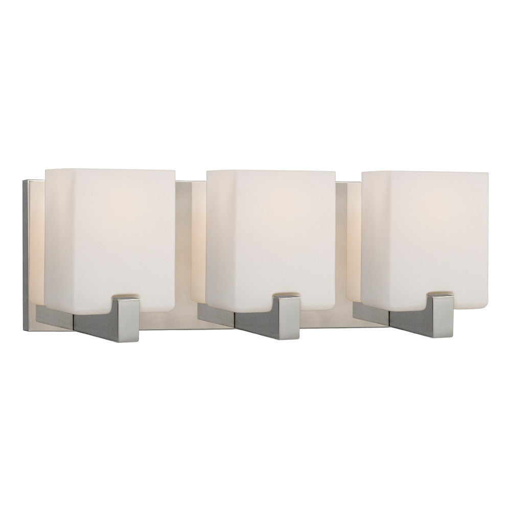Vanity Three Light Vanity in Chrome - available from The Lighting Shoppe, trusted by Canadian homeowners