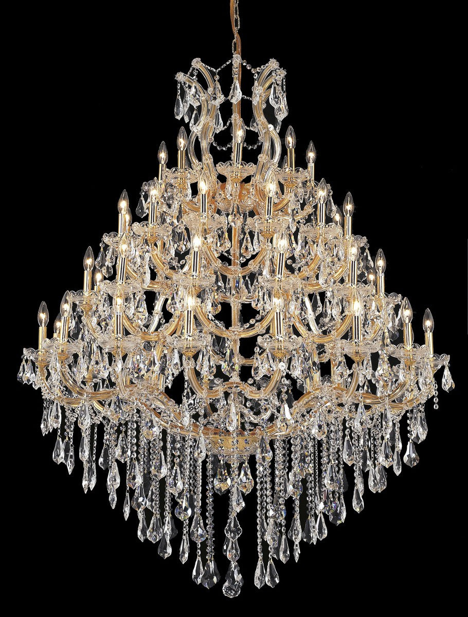 Maria Theresa 49 Light Chandelier in Gold - available from The Lighting Shoppe, trusted by Canadian homeowners