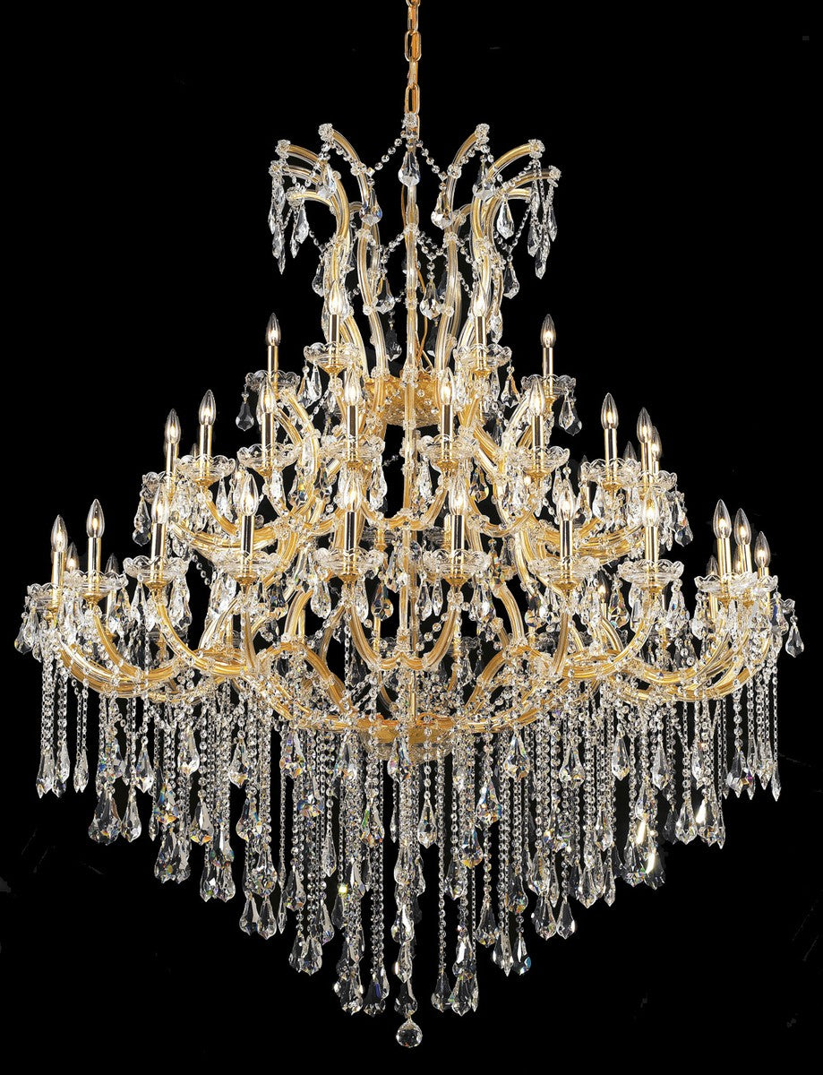 Maria Theresa 49 Light Chandelier in Gold - available from The Lighting Shoppe, trusted by Canadian homeowners
