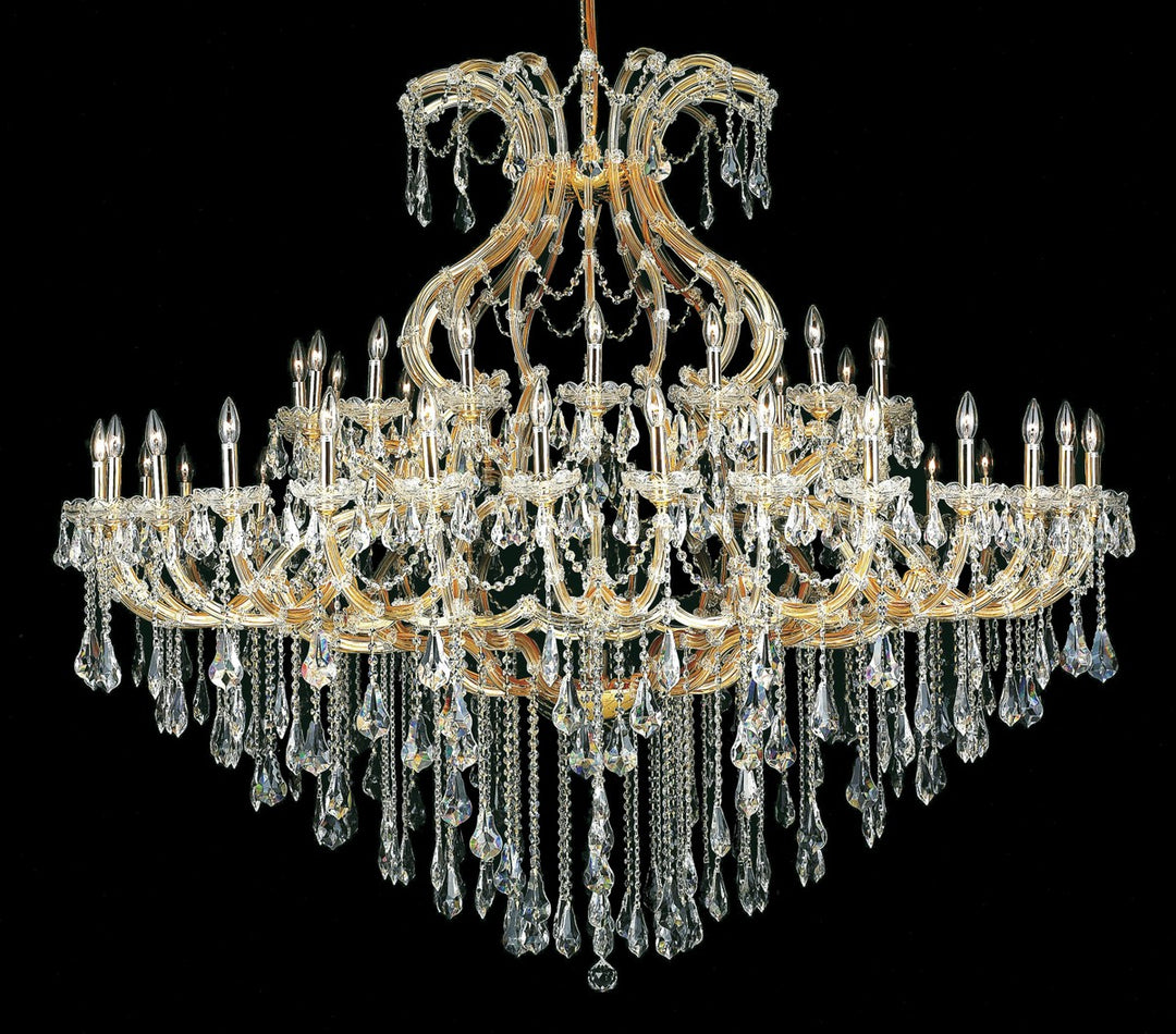 Maria Theresa 49 Light Chandelier in Gold - available from The Lighting Shoppe, trusted by Canadian homeowners