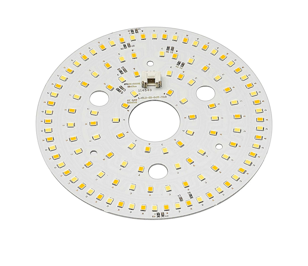 MAUI 48" Matte White LED DC Motor Smart Ceiling Fan Mirage Lighting