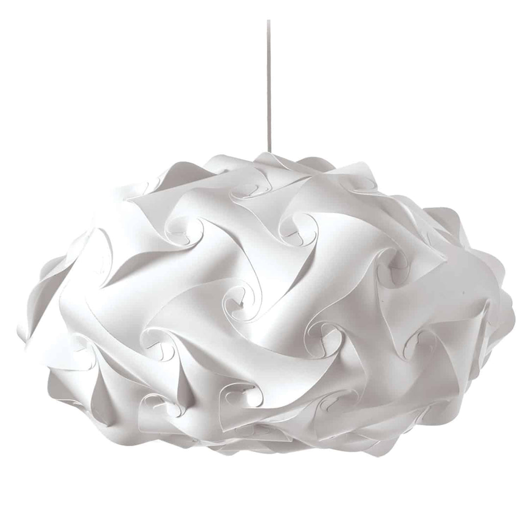 Globus Three Light Pendant in White - available from The Lighting Shoppe, trusted by Canadian homeowners
