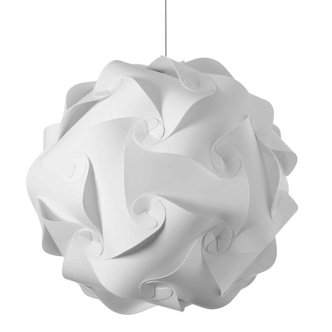 Globus Three Light Pendant in White - available from The Lighting Shoppe, trusted by Canadian homeowners