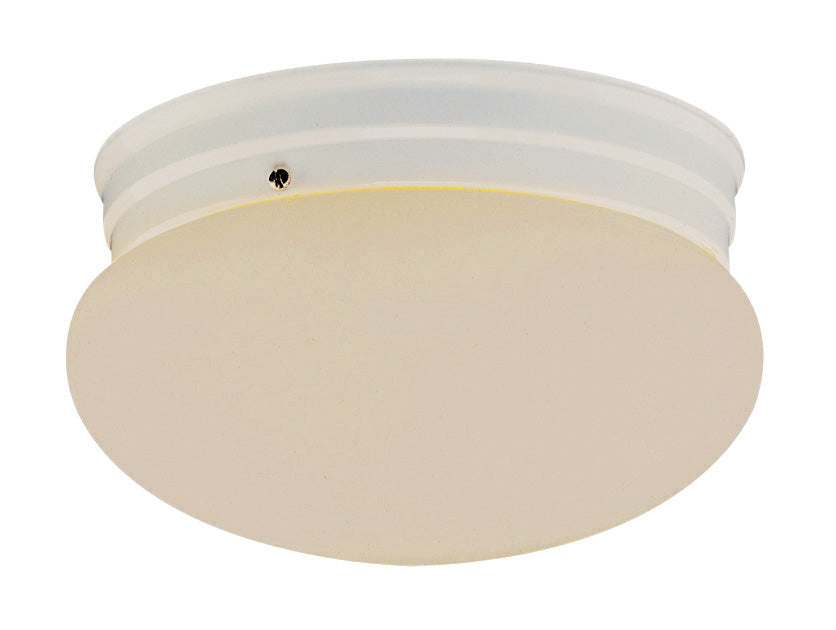 Dash One Light Flushmount in White - available from The Lighting Shoppe, trusted by Canadian homeowners
