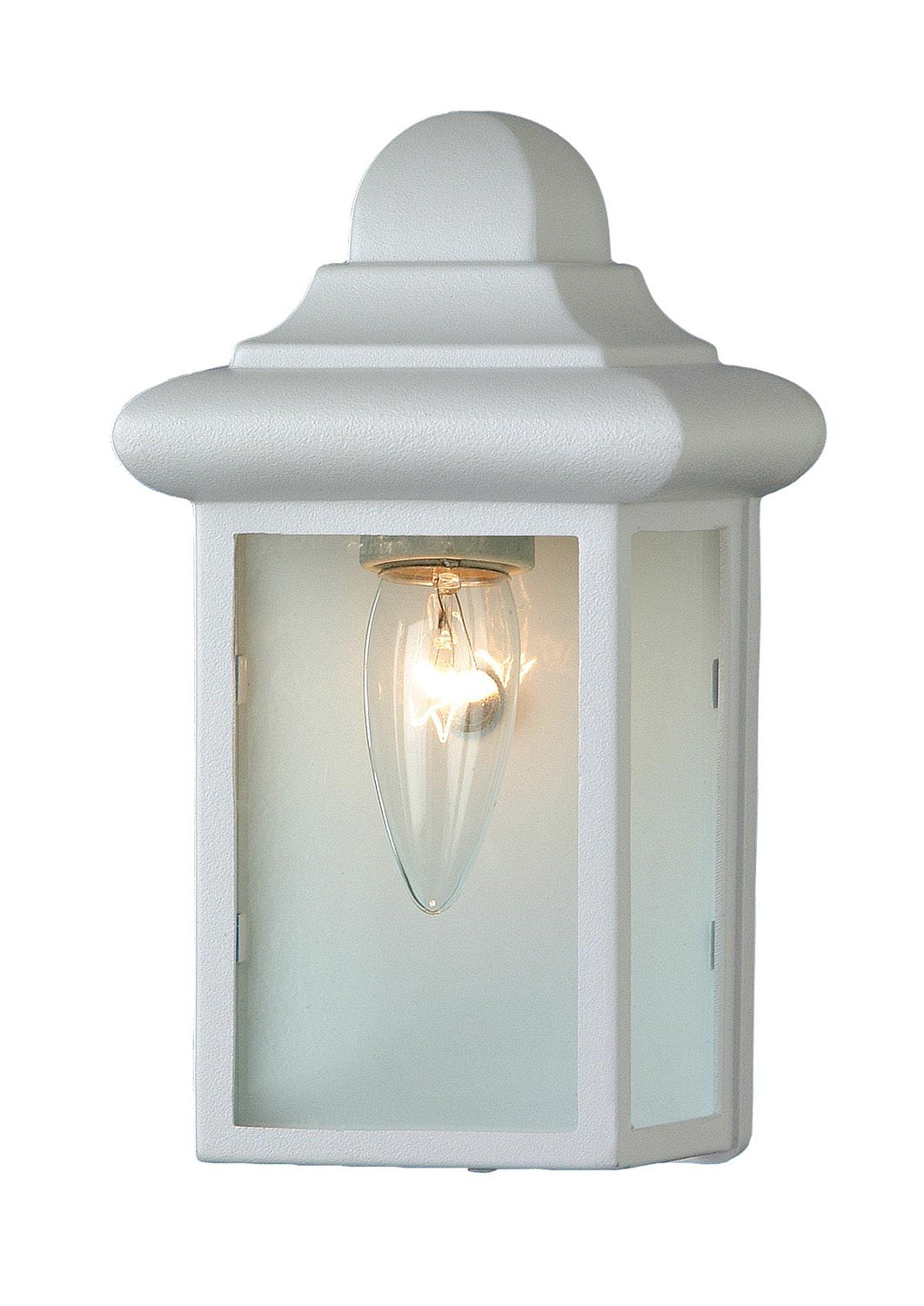 Vista One Light Pocket Lantern in White - available from The Lighting Shoppe, trusted by Canadian homeowners