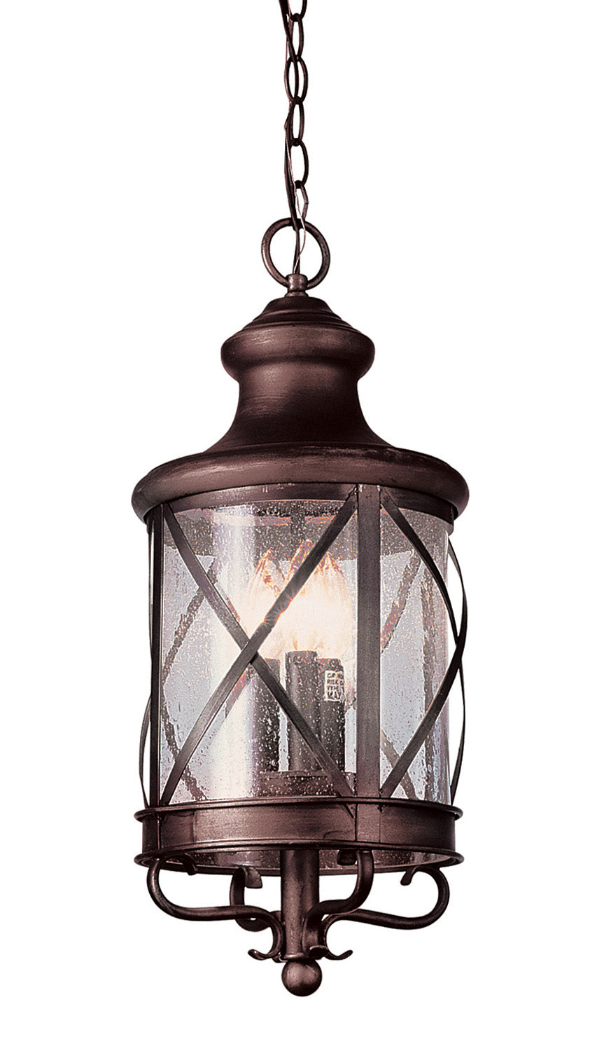 Chandler Three Light Hanging Lantern in Rubbed Oil Bronze - available from The Lighting Shoppe, trusted by Canadian homeowners