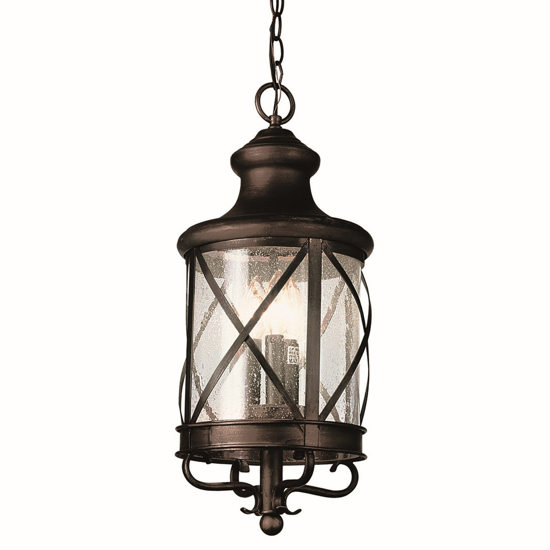 Chandler Four Light Hanging Lantern in Rubbed Oil Bronze - available from The Lighting Shoppe, trusted by Canadian homeowners
