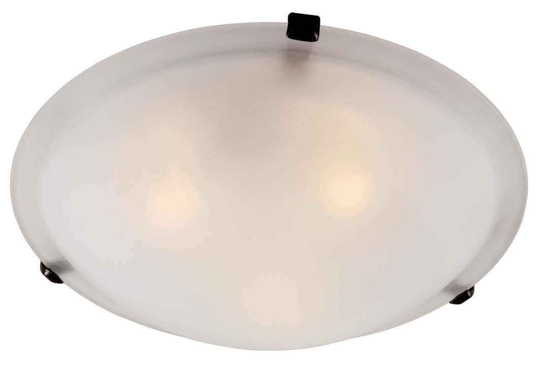Cracka Four Light Flushmount in Rubbed Oil Bronze - available from The Lighting Shoppe, trusted by Canadian homeowners