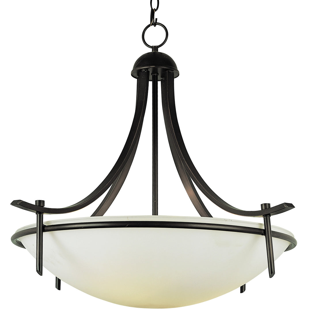 Vitalian Four Light Pendant in Rubbed Oil Bronze - available from The Lighting Shoppe, trusted by Canadian homeowners