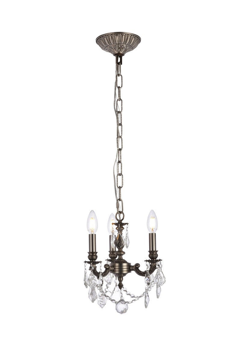 Lillie Three Light Pendant in Pewter - available from The Lighting Shoppe, trusted by Canadian homeowners