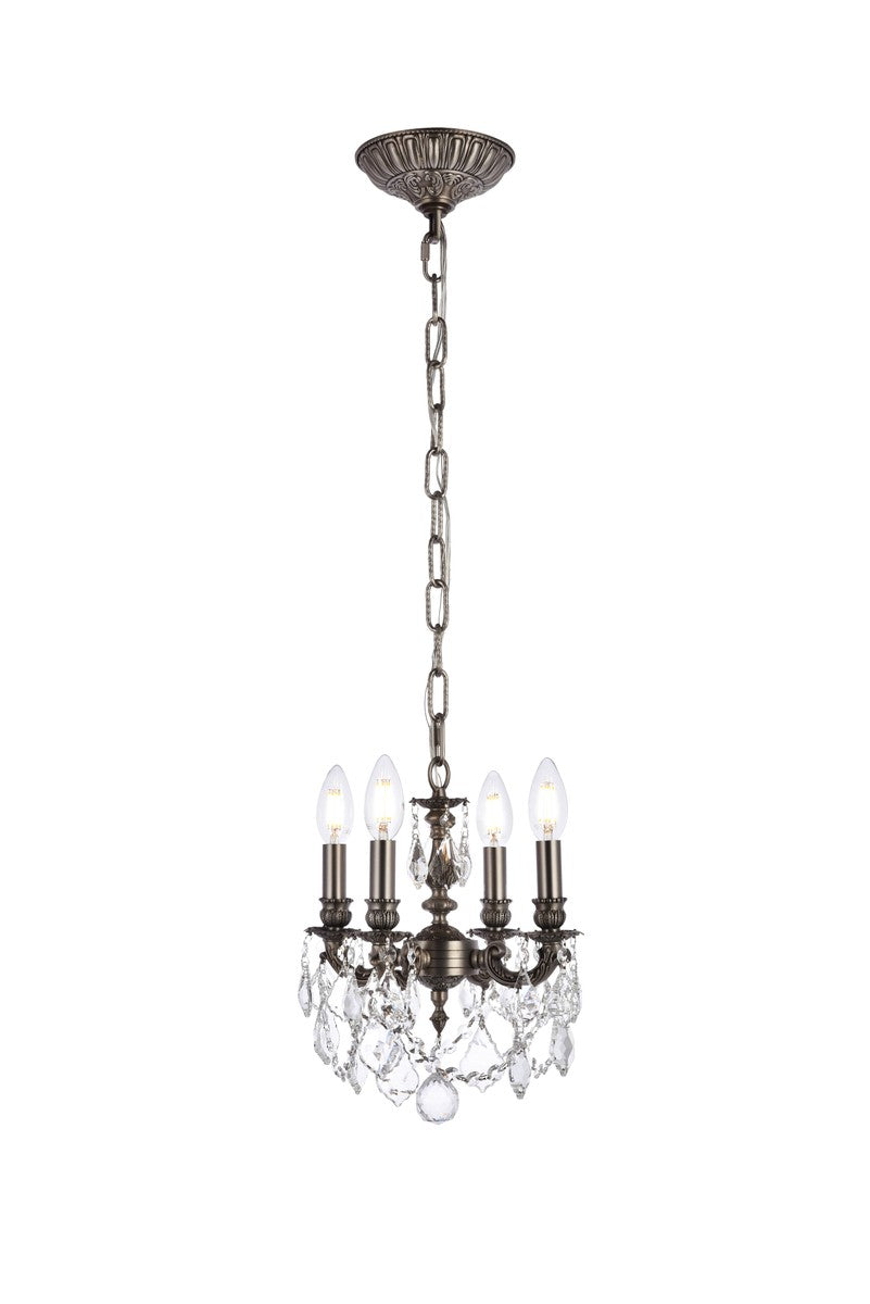 Lillie Four Light Pendant in Pewter - available from The Lighting Shoppe, trusted by Canadian homeowners